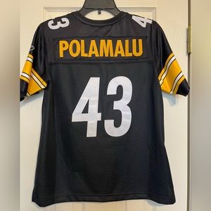 Troy Polamalu Reebok NFL jersey